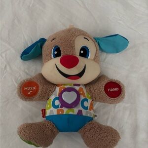Fisher-Price Laugh & Learn Smart Stages Puppy Plush Learning Toy toddler baby